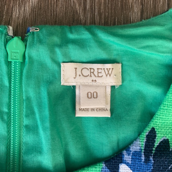 J. Crew Floral Cotton Dress - Picture 2 of 3